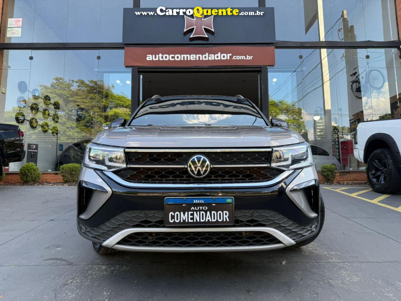 VOLKSWAGEN   TAOS HIGHLINE 1.4 250 TSI FLEX AUT.   BEGE 2022 1.4 FLEX - Loja