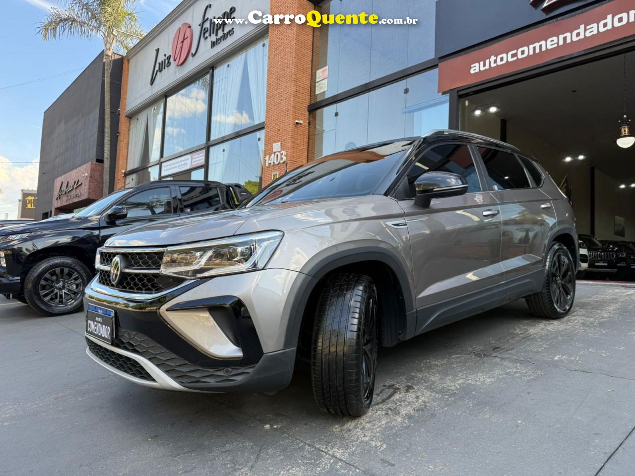 VOLKSWAGEN   TAOS HIGHLINE 1.4 250 TSI FLEX AUT.   BEGE 2022 1.4 FLEX - Loja