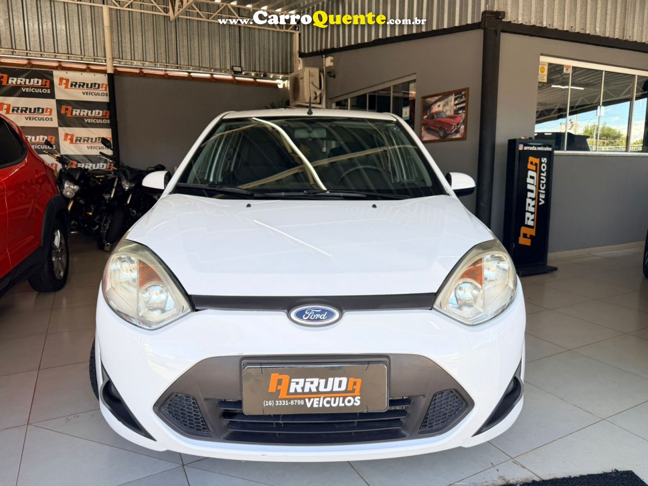 FORD   FIESTA SE 1.0 8V FLEX 5P   BRANCO 2014 1.0 FLEX - Loja
