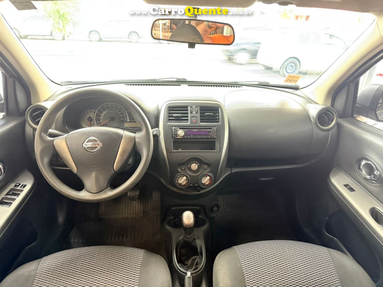 NISSAN   MARCH S 1.0 12V FLEX 5P   CINZA 2015 1.0 FLEX - Loja
