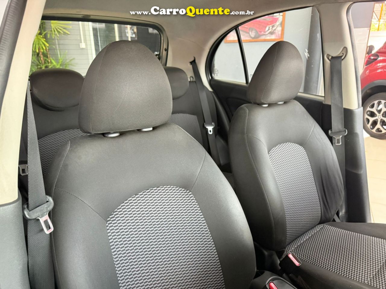 NISSAN   MARCH S 1.0 12V FLEX 5P   CINZA 2015 1.0 FLEX - Loja