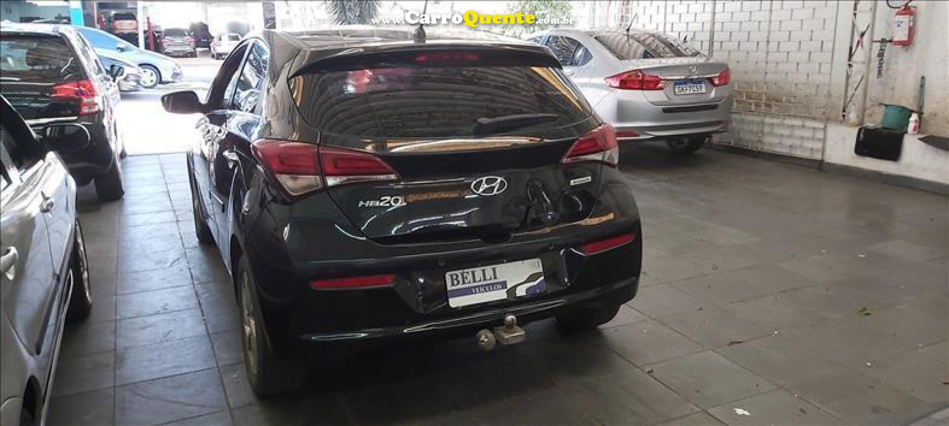 HYUNDAI   HB20 PREMIUM 1.6 FLEX 16V AUT.   PRETO 2016 1.6 FLEX - Loja
