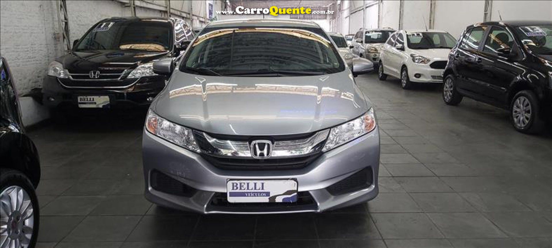 HONDA   CITY SEDAN LX 1.5 FLEX 16V 4P AUT.   PRATA 2017 1.5 FLEX - Loja