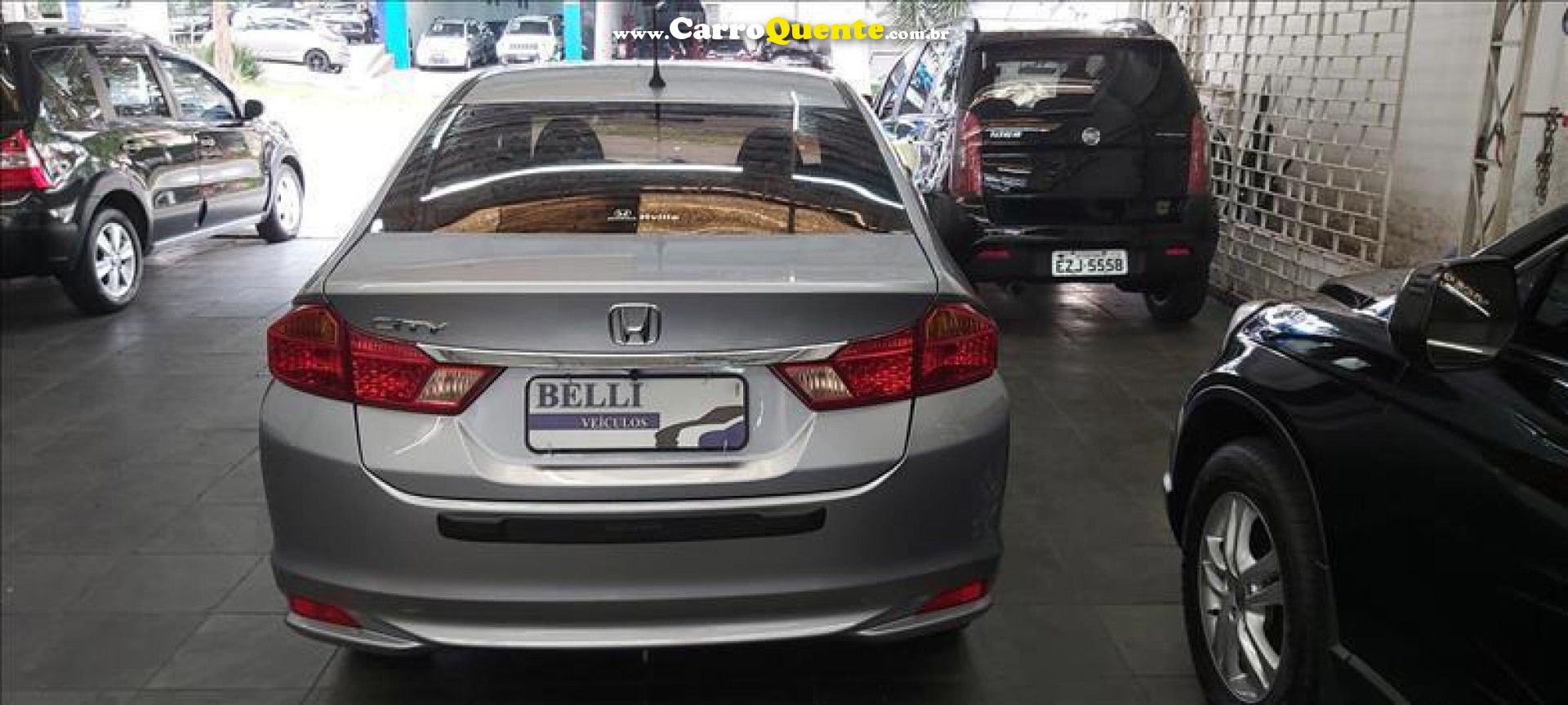 HONDA   CITY SEDAN LX 1.5 FLEX 16V 4P AUT.   PRATA 2017 1.5 FLEX - Loja