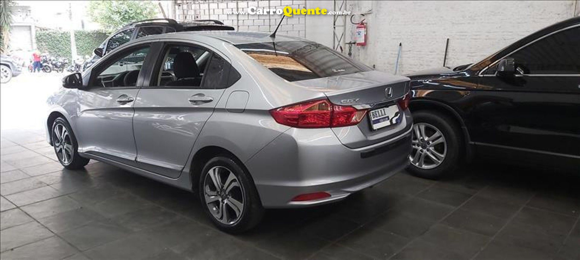 HONDA   CITY SEDAN LX 1.5 FLEX 16V 4P AUT.   PRATA 2017 1.5 FLEX - Loja