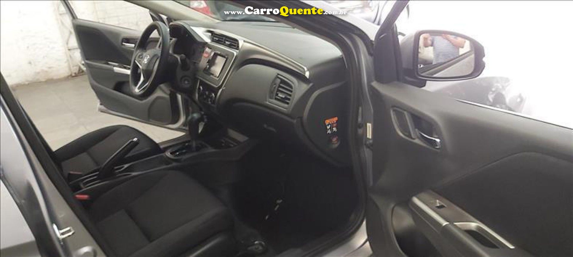 HONDA   CITY SEDAN LX 1.5 FLEX 16V 4P AUT.   PRATA 2017 1.5 FLEX - Loja