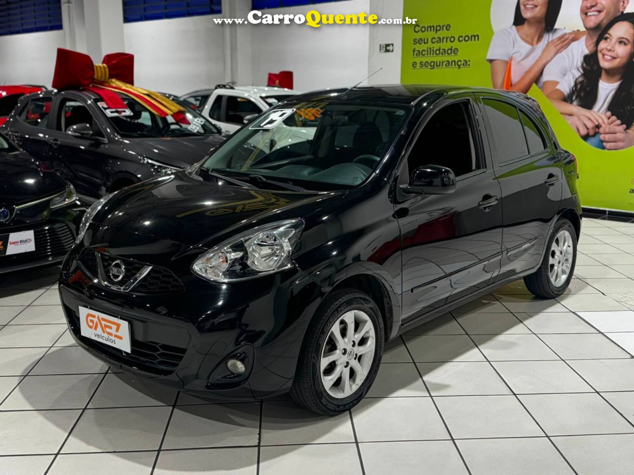 NISSAN MARCH 1.6 SV 16V 4P 2019 - Loja