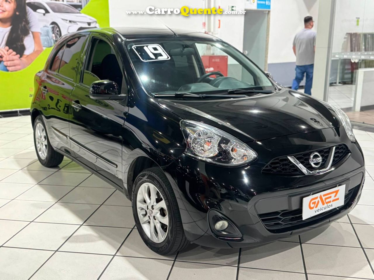 NISSAN MARCH 1.6 SV 16V 4P 2019 - Loja