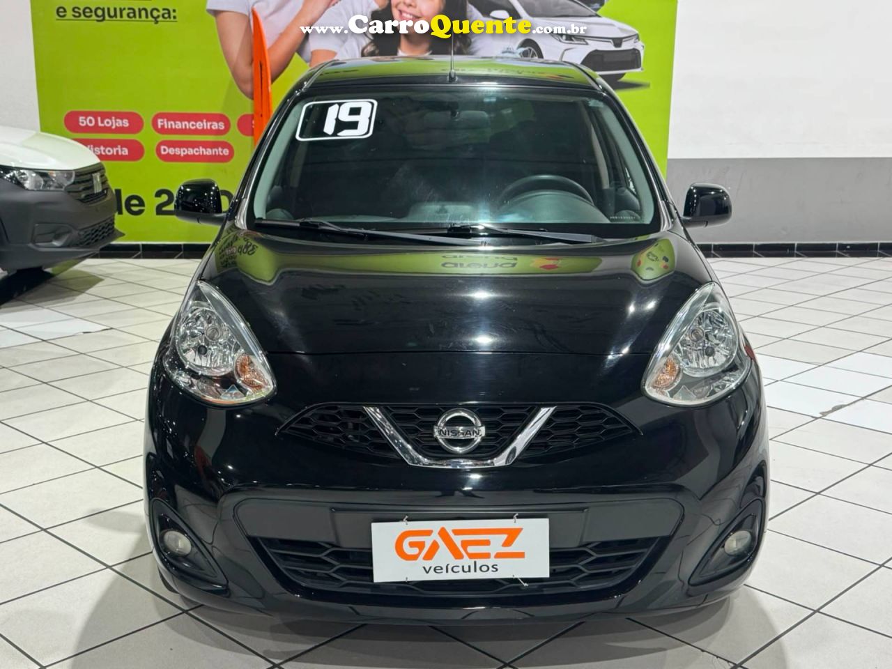 NISSAN MARCH 1.6 SV 16V 4P 2019 - Loja