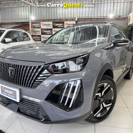 PEUGEOT   2008 GT T200 1.0 AUT   CINZA 2025 1.0 FLEX