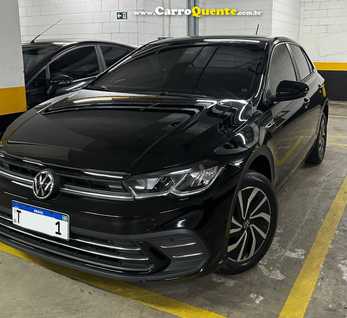 VOLKSWAGEN   POLO HIGHLINE TSI 1.0 FLEX 12V AUT.   PRETO 2025 1.0 FLEX - Loja