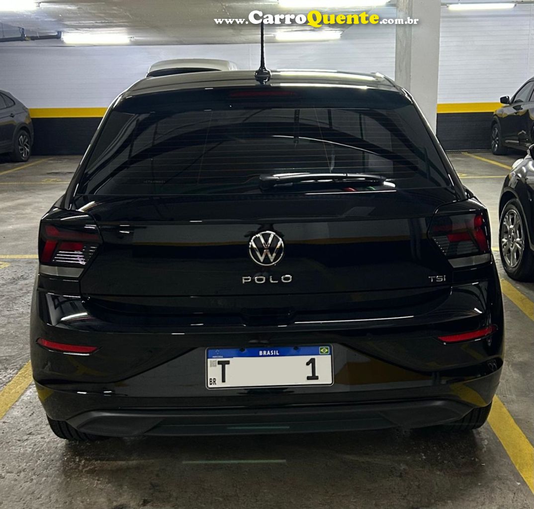 VOLKSWAGEN   POLO HIGHLINE TSI 1.0 FLEX 12V AUT.   PRETO 2025 1.0 FLEX - Loja