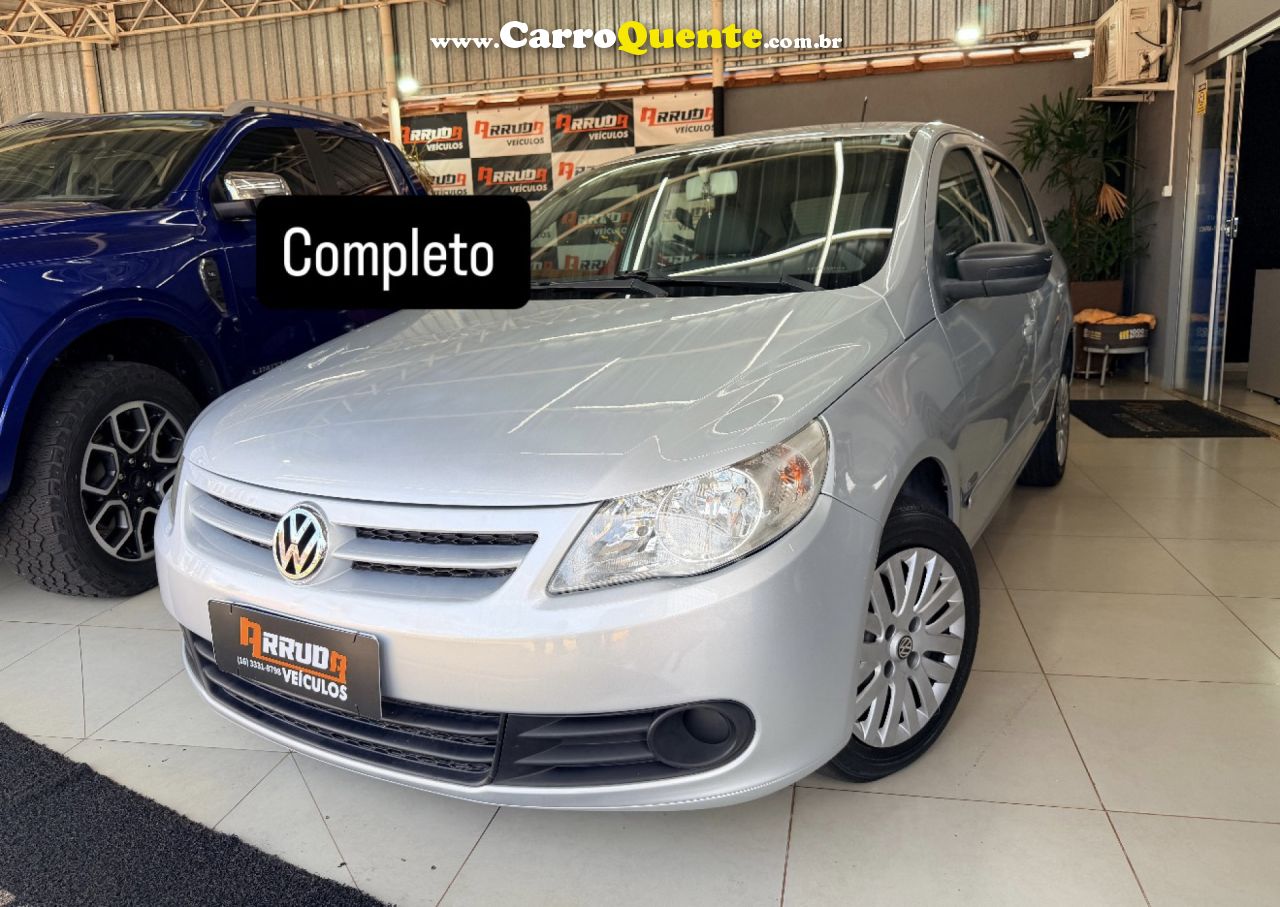 VOLKSWAGEN   GOL (NOVO) 1.6 MI TOTAL FLEX 8V 4P   PRATA 2009 1.6 FLEX - Loja