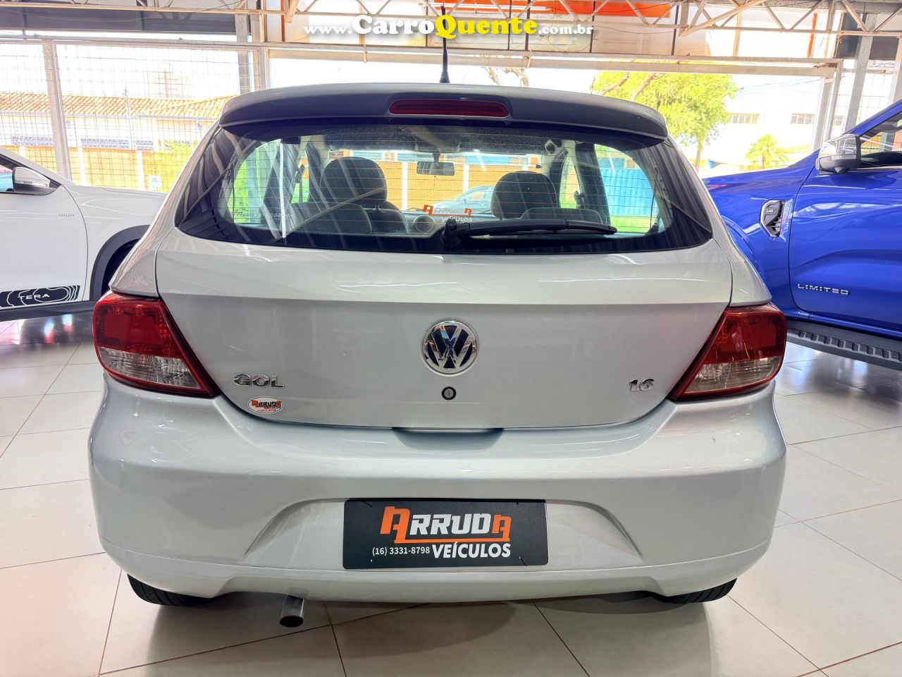 VOLKSWAGEN   GOL (NOVO) 1.6 MI TOTAL FLEX 8V 4P   PRATA 2009 1.6 FLEX - Loja