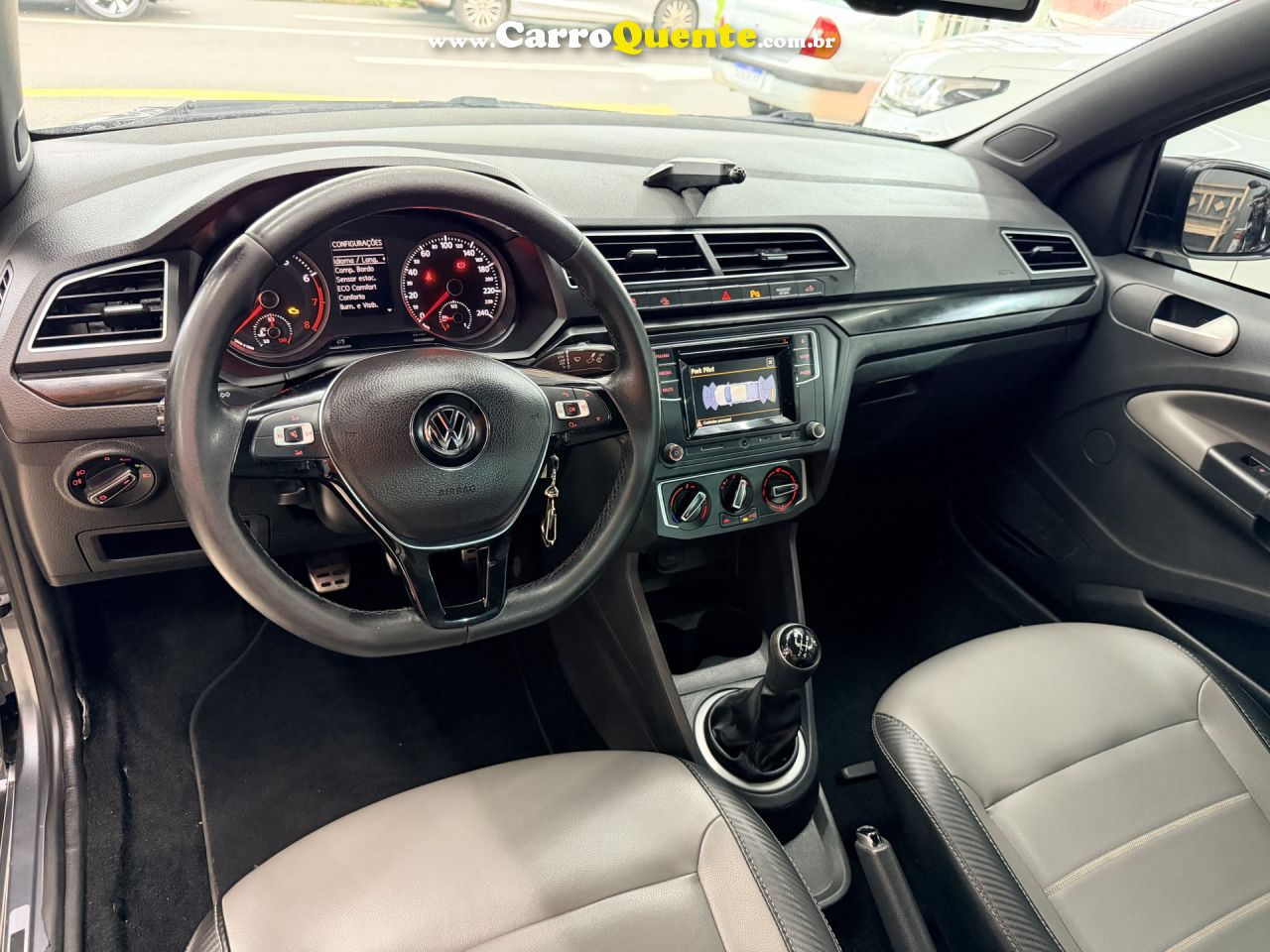 VOLKSWAGEN   SAVEIRO CROSS 1.6 T. FLEX 16V CE   CINZA 2017 1.6 FLEX - Loja