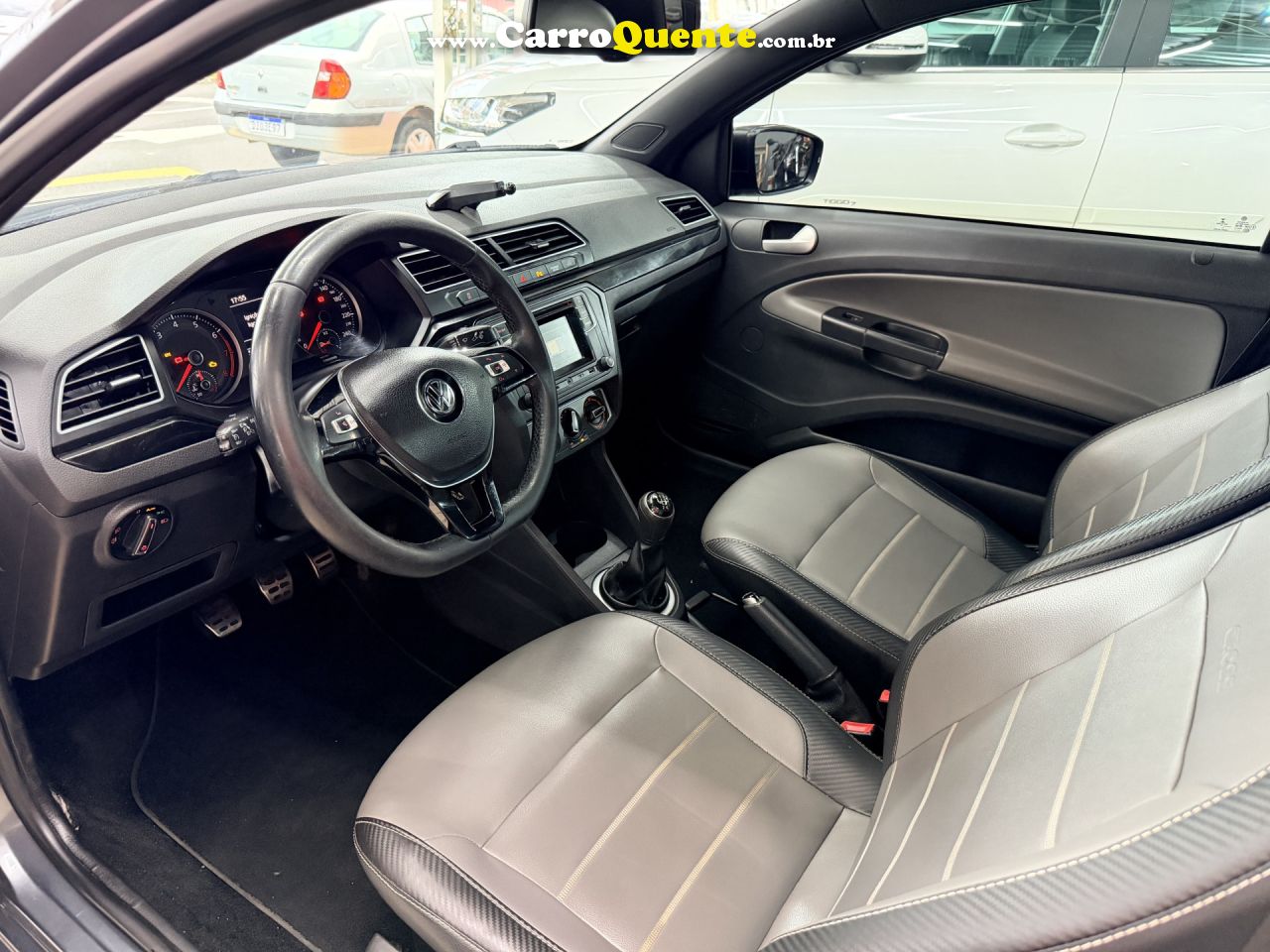 VOLKSWAGEN   SAVEIRO CROSS 1.6 T. FLEX 16V CE   CINZA 2017 1.6 FLEX - Loja