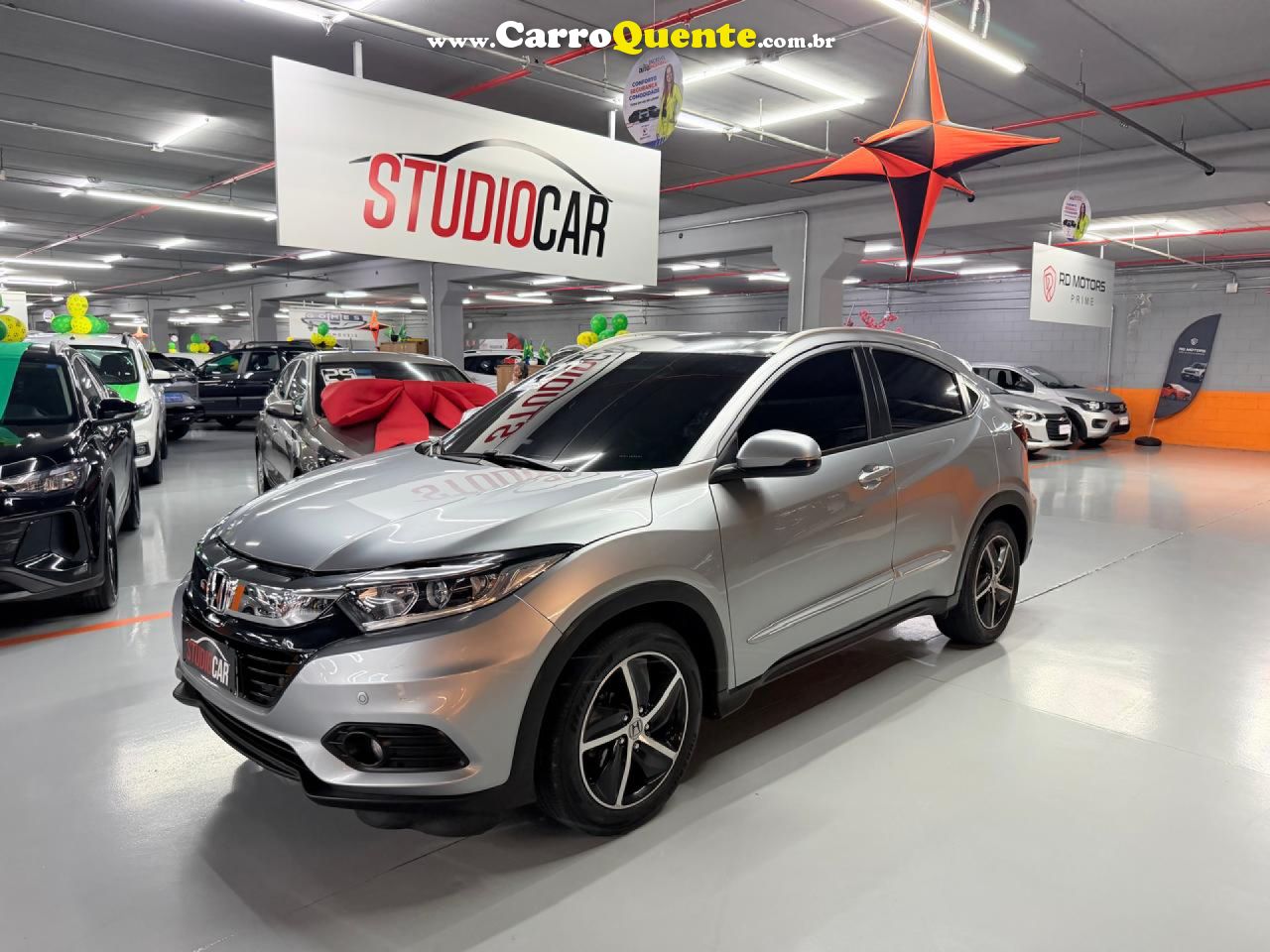 HONDA   HR-V EXL 1.8 FLEXONE 16V 5P AUT.   PRATA 2020 1.8 FLEX - Loja