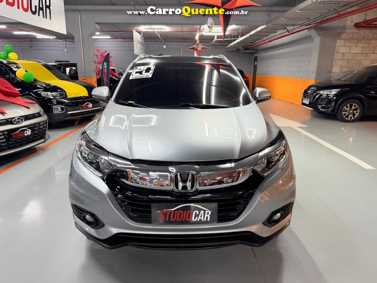 HONDA   HR-V EXL 1.8 FLEXONE 16V 5P AUT.   PRATA 2020 1.8 FLEX - Loja