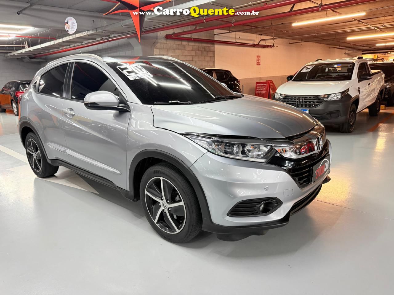 HONDA   HR-V EXL 1.8 FLEXONE 16V 5P AUT.   PRATA 2020 1.8 FLEX - Loja