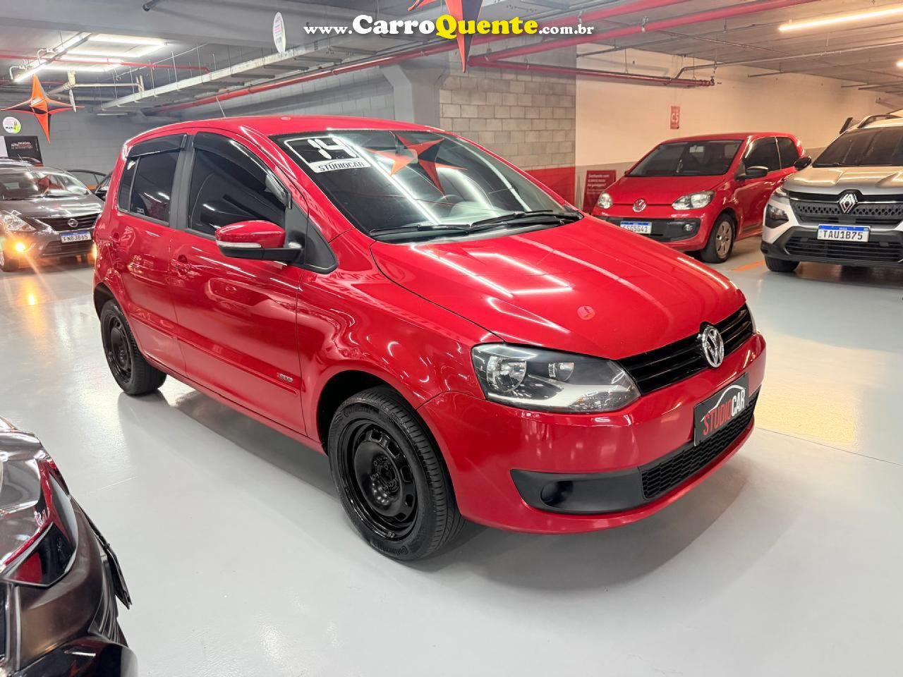 VOLKSWAGEN   FOX 1.6 MI TOTAL FLEX 8V 5P   VERMELHO 2014 1.6 FLEX - Loja