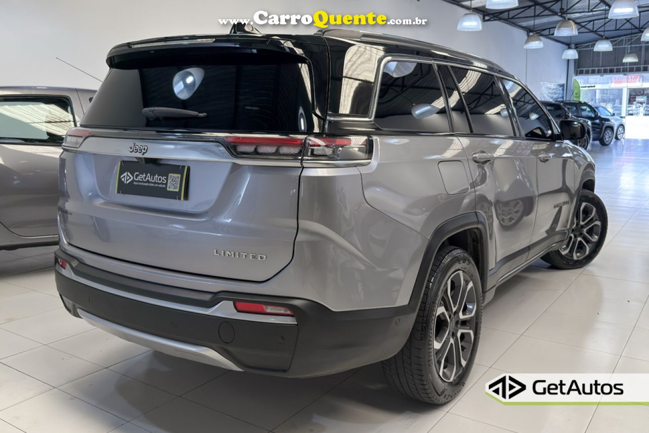 JEEP   COMMANDER LIMITED T270 1.3 TB FLEX AUT.   CINZA 2023 1.3 FLEX - Loja