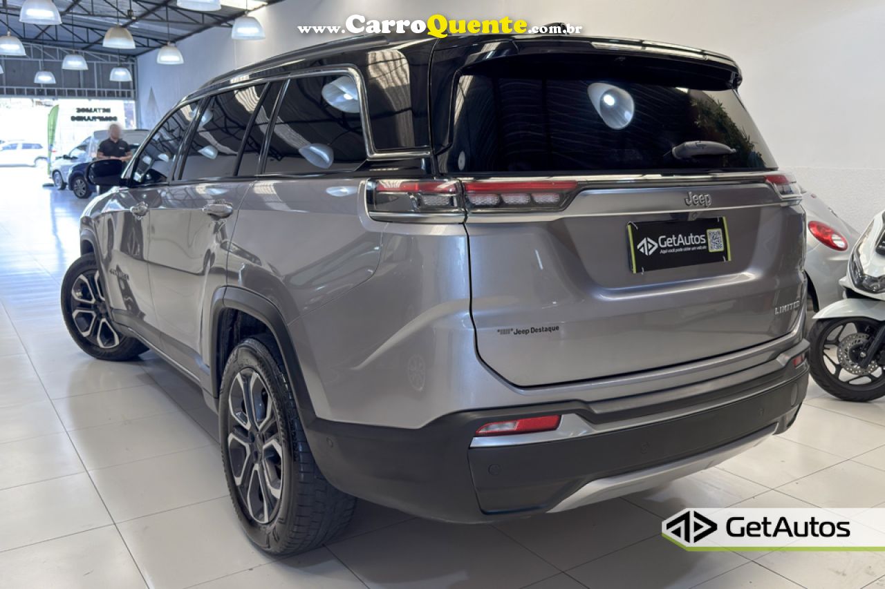 JEEP   COMMANDER LIMITED T270 1.3 TB FLEX AUT.   CINZA 2023 1.3 FLEX - Loja