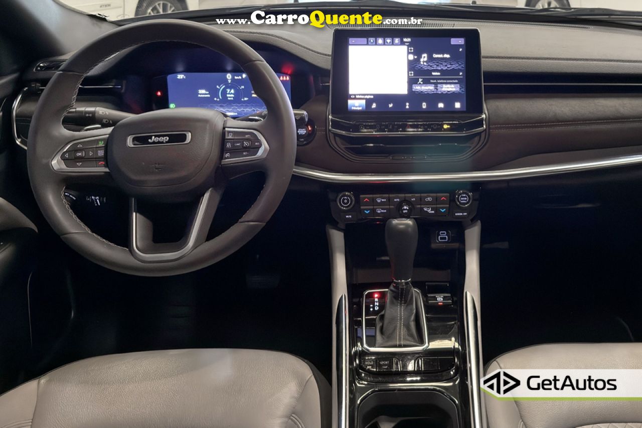 JEEP   COMMANDER LIMITED T270 1.3 TB FLEX AUT.   CINZA 2023 1.3 FLEX - Loja