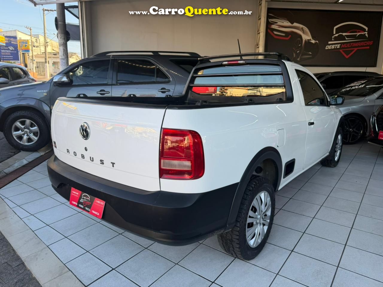 VOLKSWAGEN   SAVEIRO 1.6 MI 1.6 MI TOTAL FLEX 8V   BRANCO 2023 1.6 FLEX - Loja