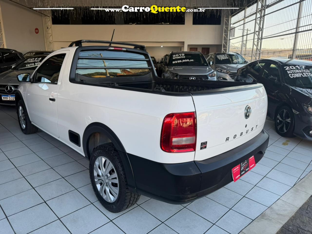 VOLKSWAGEN   SAVEIRO 1.6 MI 1.6 MI TOTAL FLEX 8V   BRANCO 2023 1.6 FLEX - Loja