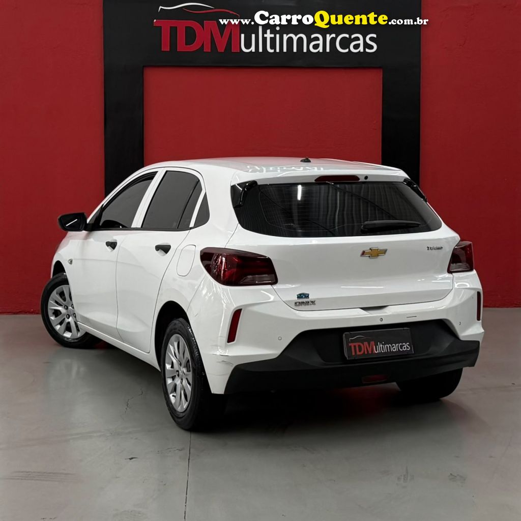 CHEVROLET   ONIX HATCH PREM. 1.0 12V TB FLEX 5P AUT.   BRANCO 2020 1.0 FLEX - Loja