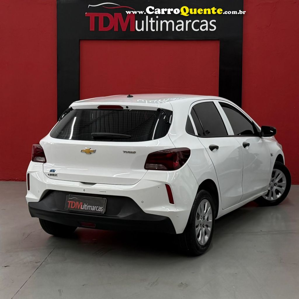 CHEVROLET   ONIX HATCH PREM. 1.0 12V TB FLEX 5P AUT.   BRANCO 2020 1.0 FLEX - Loja