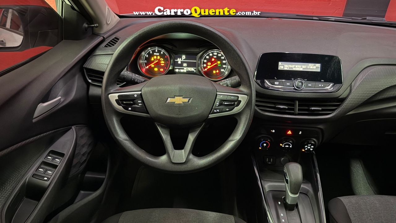 CHEVROLET   ONIX HATCH PREM. 1.0 12V TB FLEX 5P AUT.   BRANCO 2020 1.0 FLEX - Loja