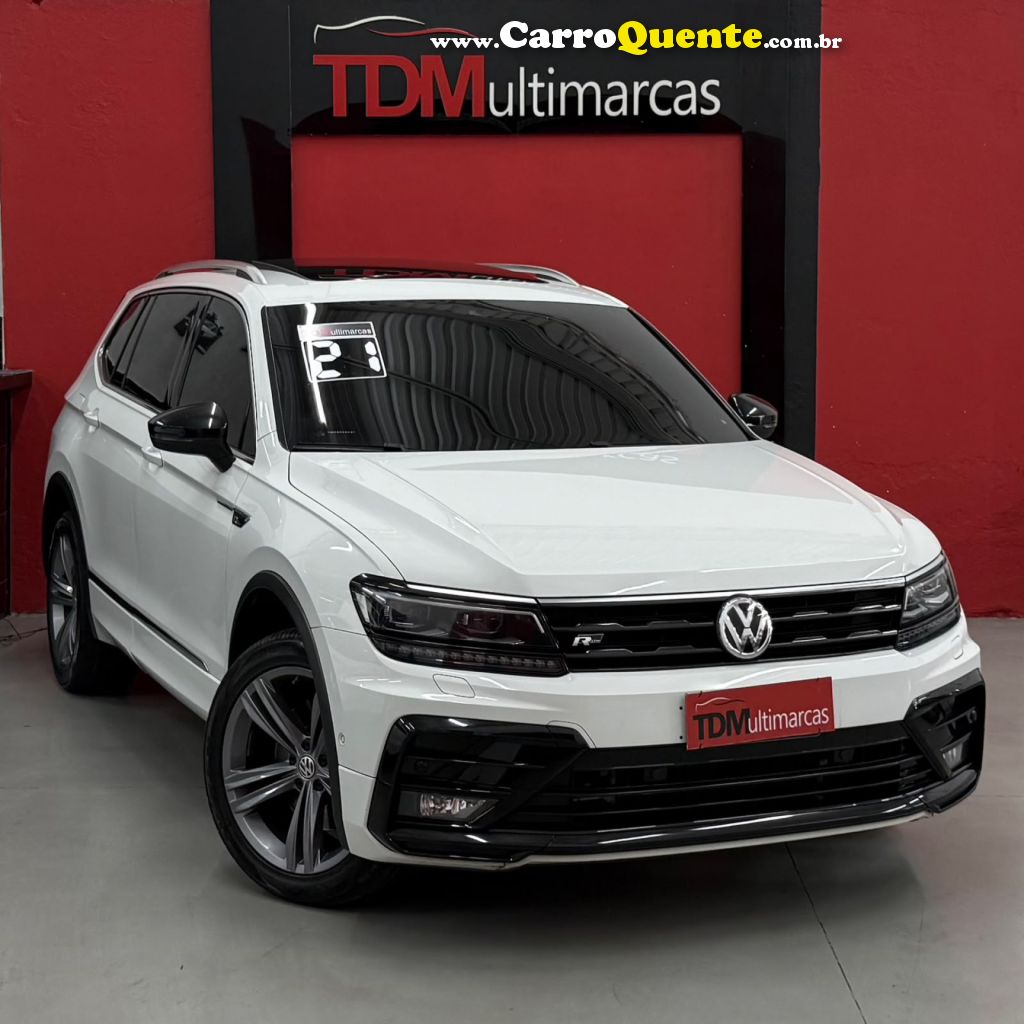 VOLKSWAGEN   TIGUAN ALLSPAC R-LINE 350 TSI 2.0 4X4   BRANCO 2021 2.0 GASOLINA - Loja