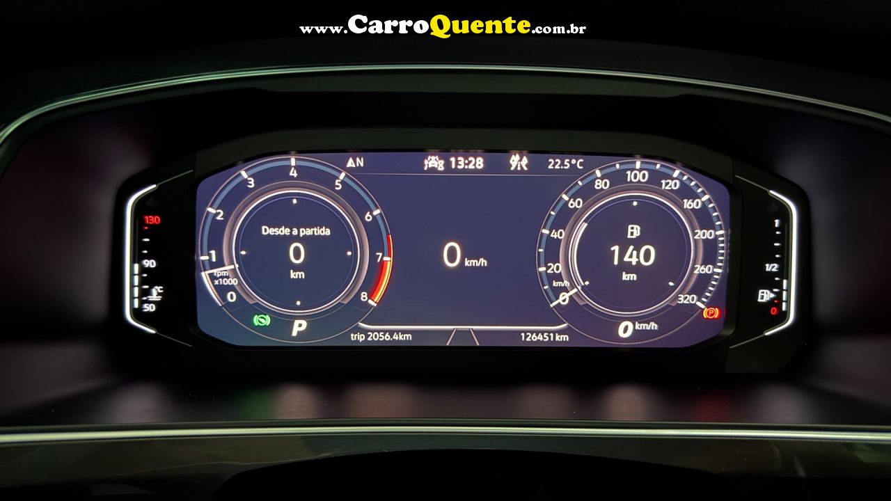 VOLKSWAGEN   TIGUAN ALLSPAC R-LINE 350 TSI 2.0 4X4   BRANCO 2021 2.0 GASOLINA - Loja