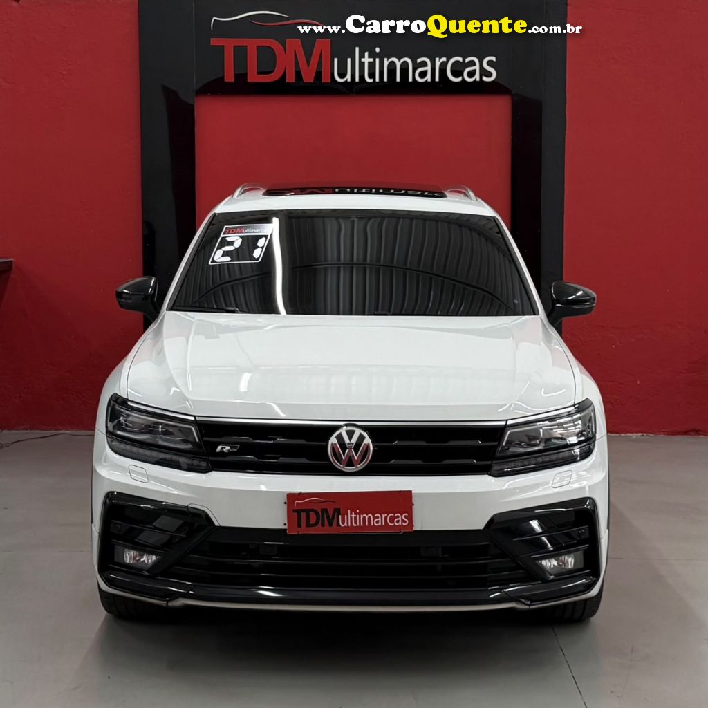 VOLKSWAGEN   TIGUAN ALLSPAC R-LINE 350 TSI 2.0 4X4   BRANCO 2021 2.0 GASOLINA - Loja