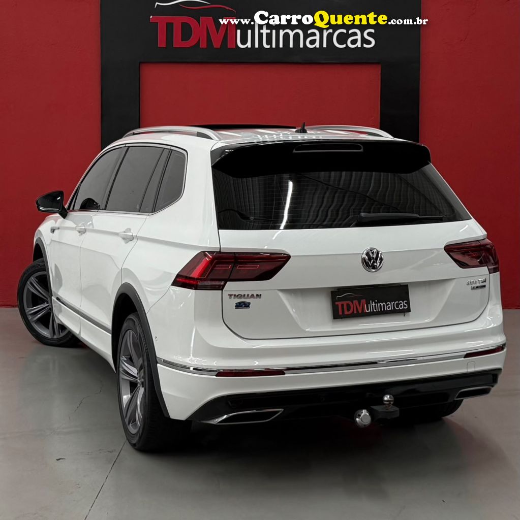 VOLKSWAGEN   TIGUAN ALLSPAC R-LINE 350 TSI 2.0 4X4   BRANCO 2021 2.0 GASOLINA - Loja