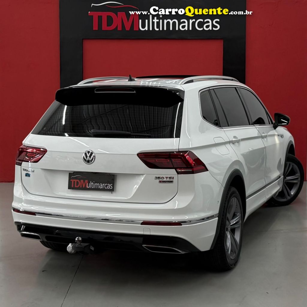 VOLKSWAGEN   TIGUAN ALLSPAC R-LINE 350 TSI 2.0 4X4   BRANCO 2021 2.0 GASOLINA - Loja