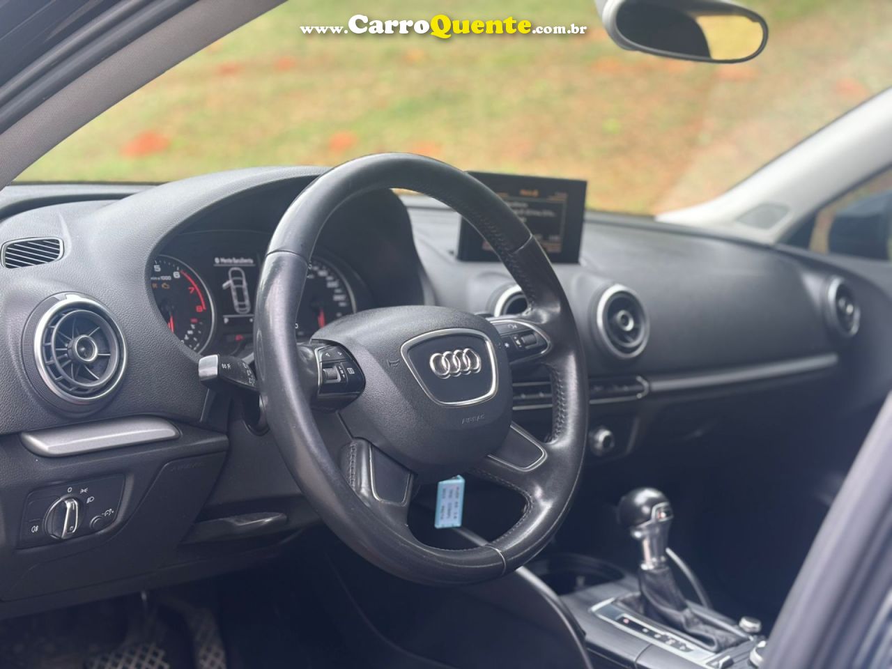 AUDI   A3 SEDAN 1.4 ATTRA. 16V TB FSI S-TRONIC   PRETO 2014 1.4 GASOLINA - Loja