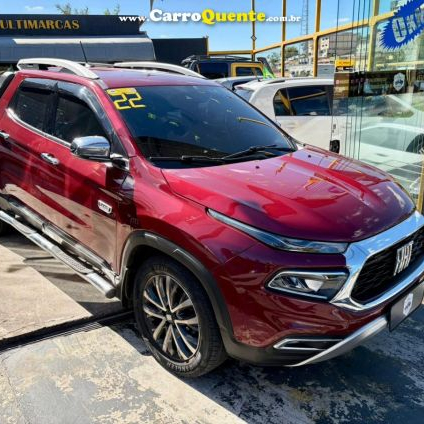 FIAT   TORO RANCH 2.0 16V 4X4 TB DIESEL AUT.   VERMELHO 2022 2.0 DIESEL