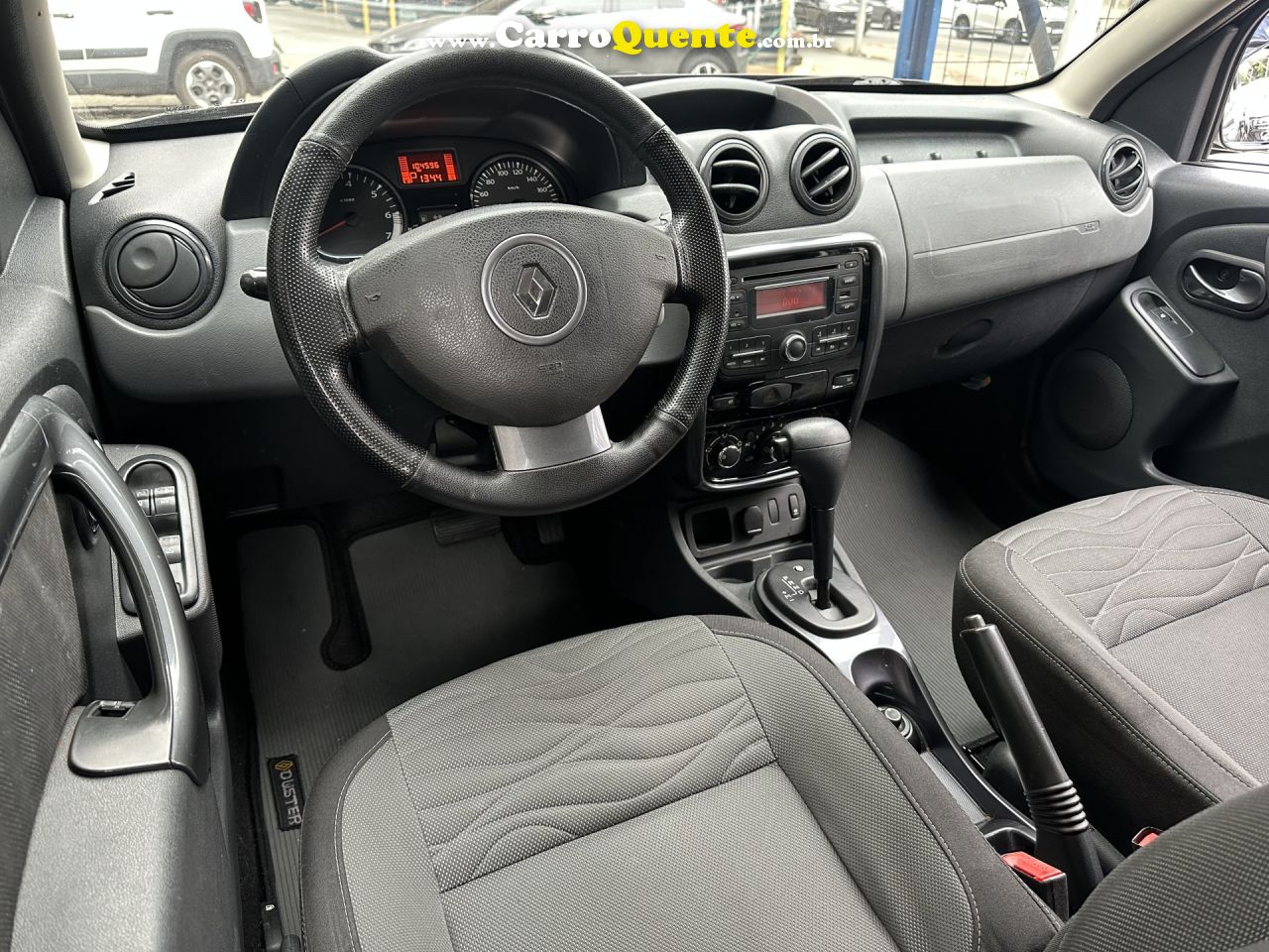 RENAULT   DUSTER DYNAMIQUE 2.0 FLEX 16V AUT.   PRETO 2014 2.0 FLEX - Loja