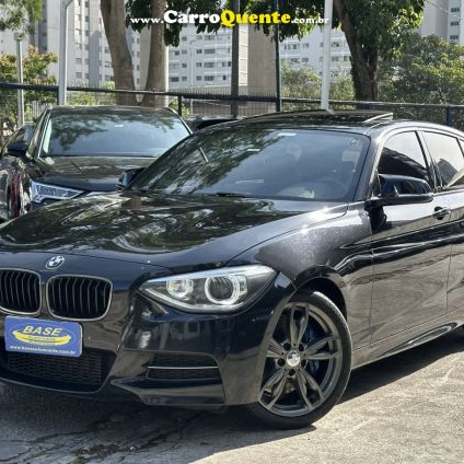 BMW   BMW M 135I 3.0 24V TURBO GASOLINA 4P AUTOMÁTICO   PRETO 2014 3.0 V6 T GASOLINA