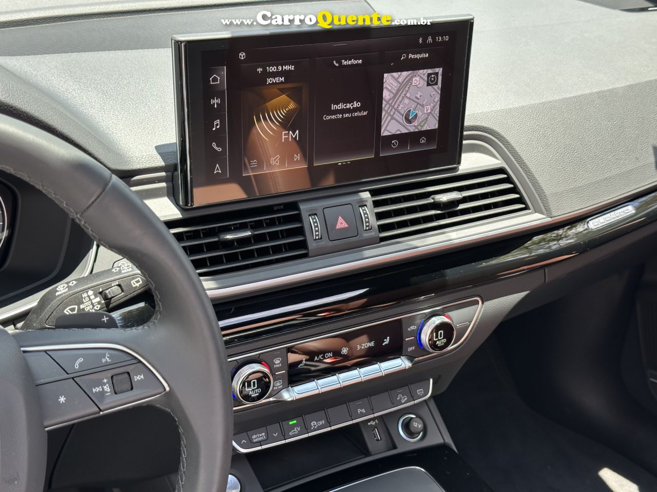 AUDI   Q5 SB P BLACK. 2.0 TFSIE S.TR. QT (HIB.)   PRETO 2024 2.0 GASOLINA E ELÉTRICO - Loja