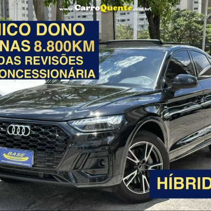 AUDI   Q5 SB P BLACK. 2.0 TFSIE S.TR. QT (HIB.)   PRETO 2024 2.0 GASOLINA E ELÉTRICO