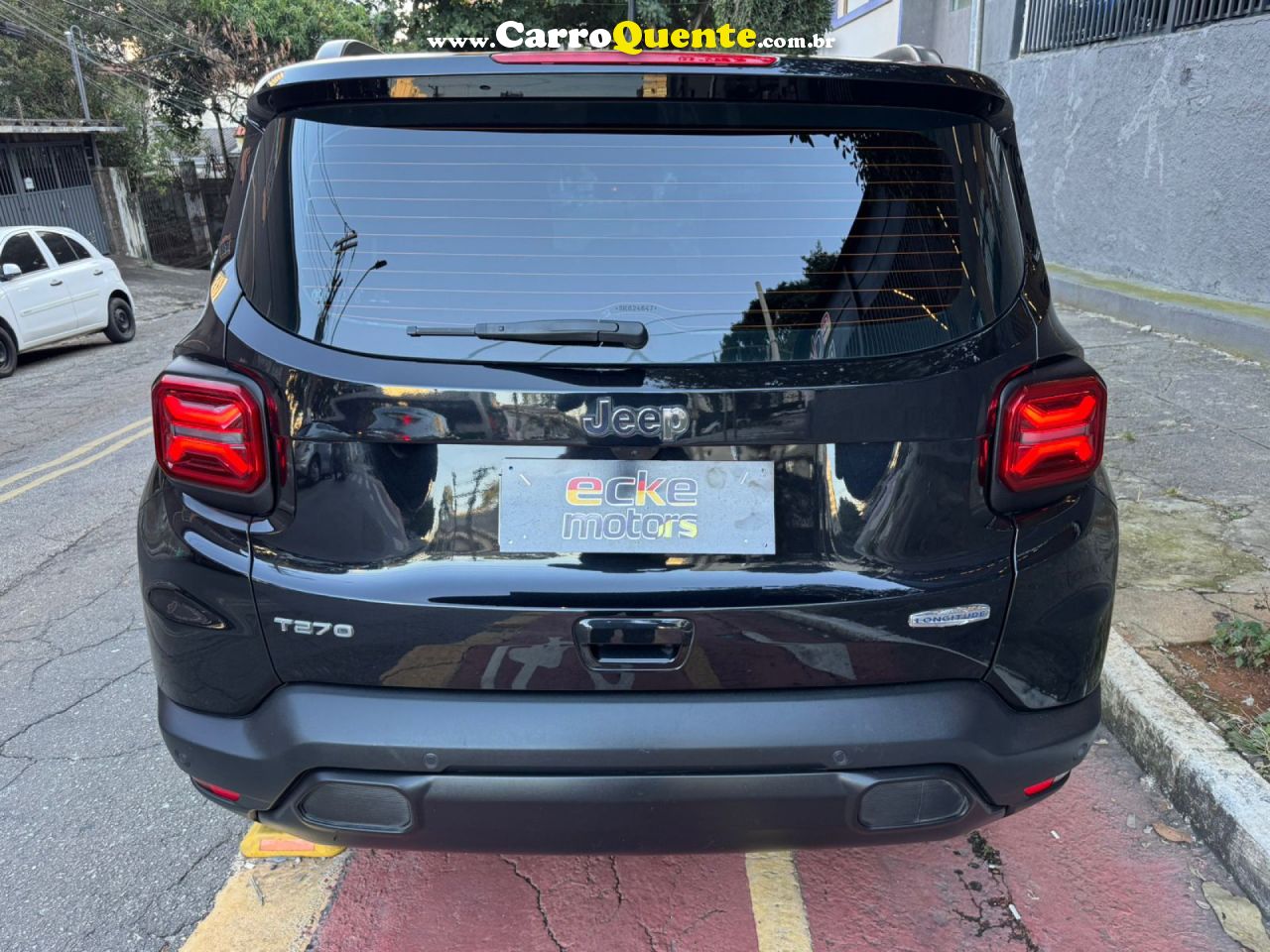 JEEP   RENEGADE LONG. T270 1.3 TB 4X2 FLEX AUT.   PRETO 2025 1.3 FLEX - Loja