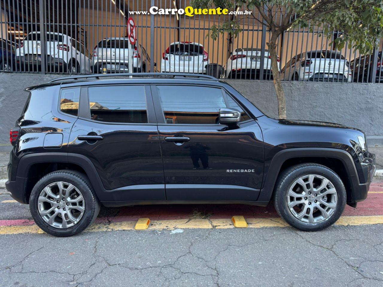 JEEP   RENEGADE LONG. T270 1.3 TB 4X2 FLEX AUT.   PRETO 2025 1.3 FLEX - Loja