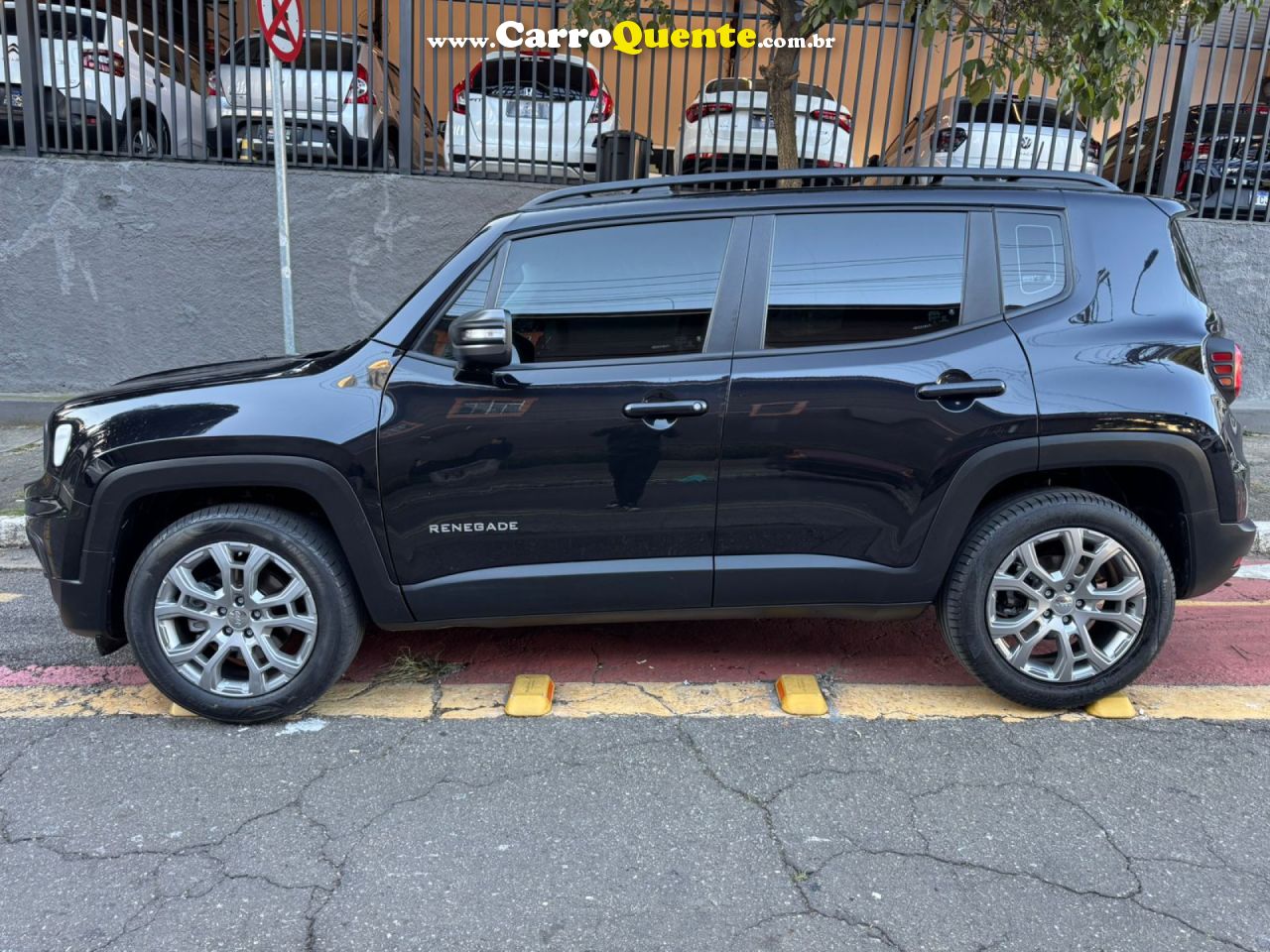 JEEP   RENEGADE LONG. T270 1.3 TB 4X2 FLEX AUT.   PRETO 2025 1.3 FLEX - Loja
