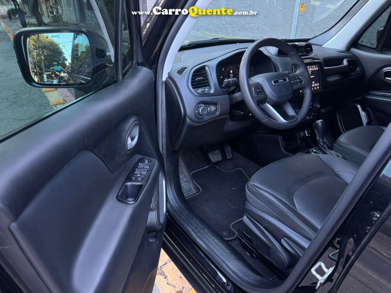 JEEP   RENEGADE LONG. T270 1.3 TB 4X2 FLEX AUT.   PRETO 2025 1.3 FLEX - Loja