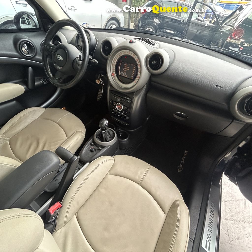 MINI   COOPER COUNTRYMAN S ALL4 1.6 AUT.   AZUL 2011 1.6 GASOLINA - Loja