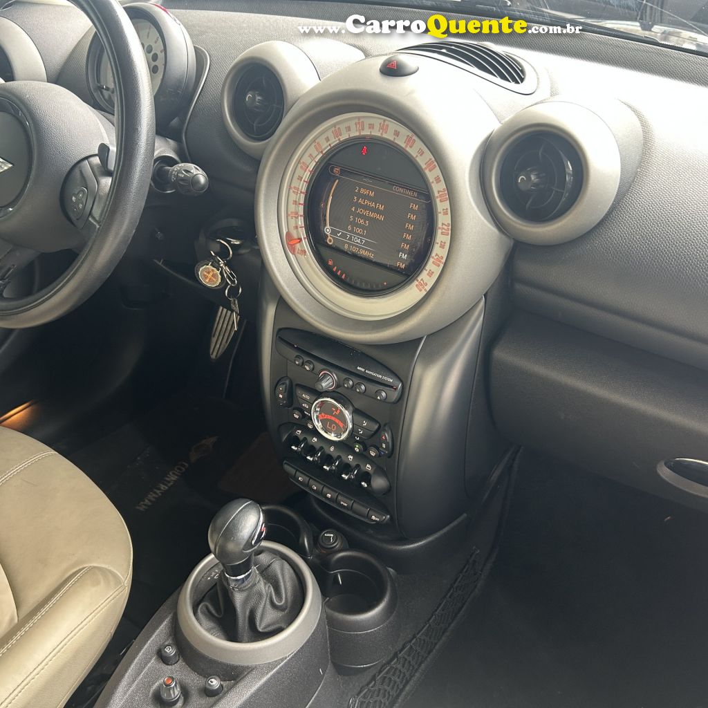 MINI   COOPER COUNTRYMAN S ALL4 1.6 AUT.   AZUL 2011 1.6 GASOLINA - Loja