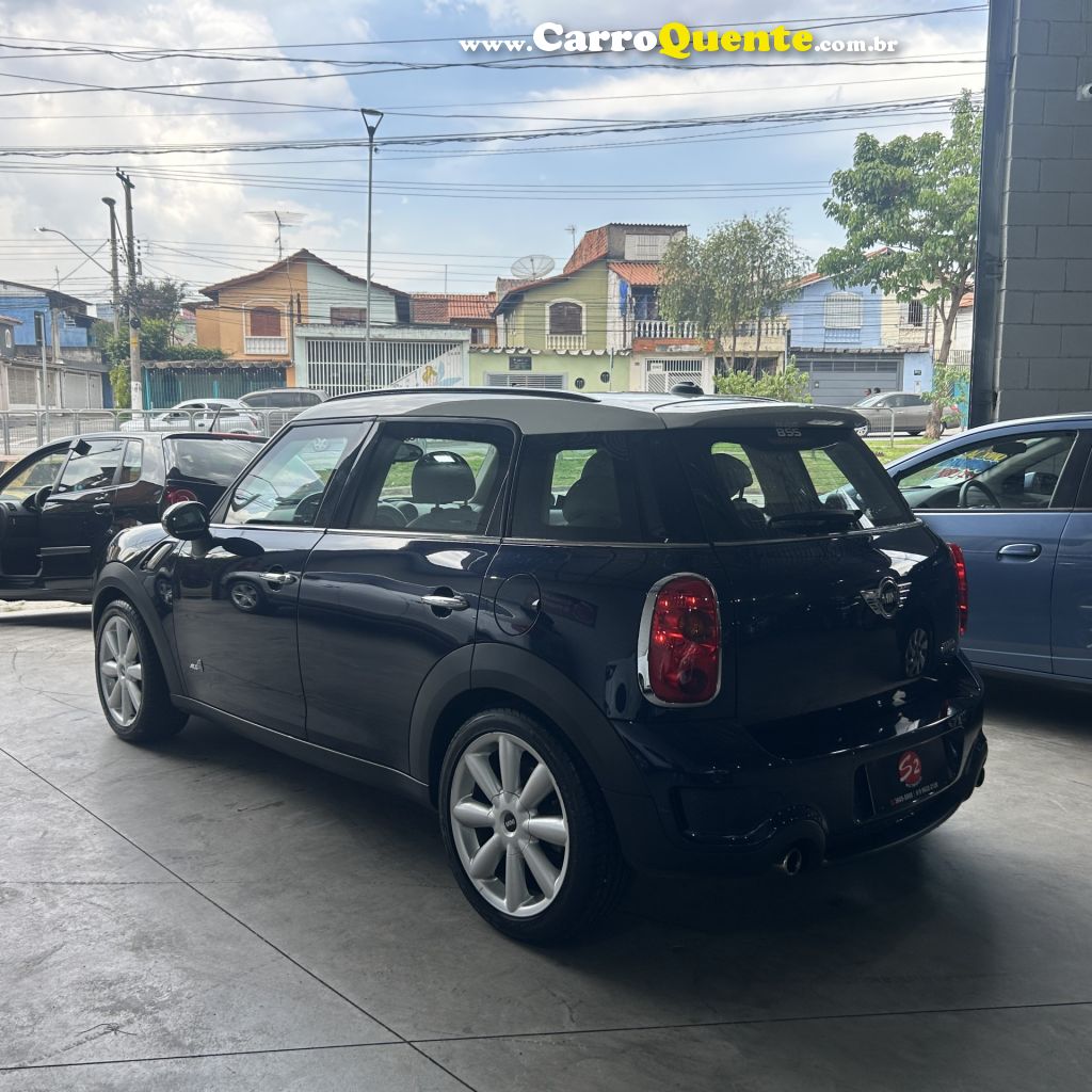 MINI   COOPER COUNTRYMAN S ALL4 1.6 AUT.   AZUL 2011 1.6 GASOLINA - Loja